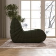 thumbnail image 6 of WHGBJA Bean Bag Chair for Adults, Teddy Material Togo Sofa Lazy Chair for Living Room Bedroom Small Space, Green, 6 of 10