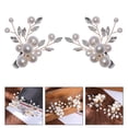 thumbnail image 3 of SHISUYAN 1 Pair Handmade Rhinestone Bridal Shoe Clips High Heel Buckles, 3 of 8