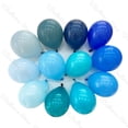 thumbnail image 5 of 10/20/30 globos de cumpleaños azules de 5/10/12/18 pulgadas, globo de látex azul marino de metal para baby shower, cumpleaños, decoración de bodas, 5 of 5