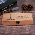 thumbnail image 3 of Estuche De Lápices Pequeño Retro De Madera Creativo Caja De Almacenamiento Ecológica Natural Serendint TO003596-00, 3 of 7