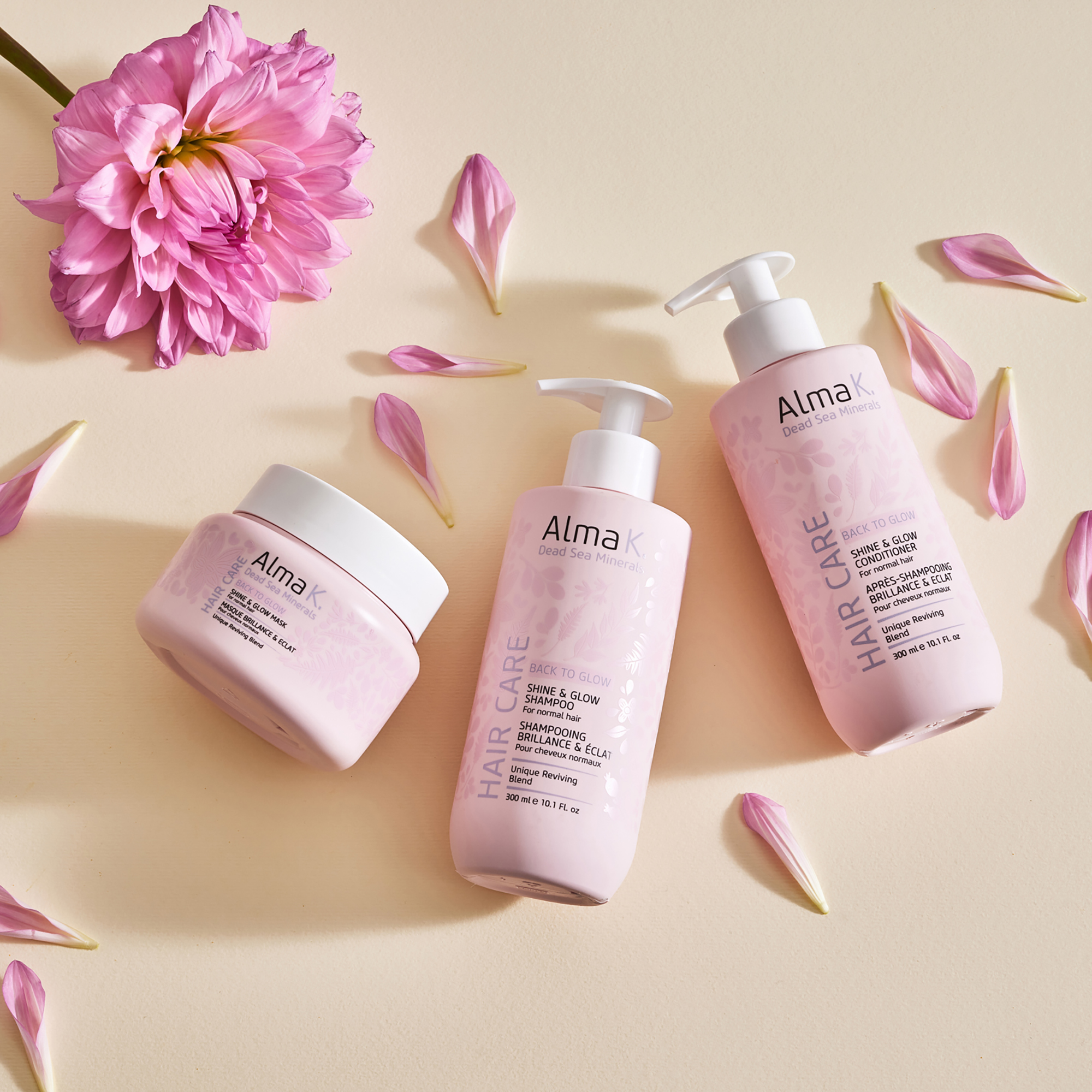 Alma K Shine and Glow Mask, Hair Mask for Damaged Hair, 6.7 oz