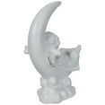thumbnail image 5 of Northlight Boy Cherub Resting on Crescent Moon Statue - 7.25", 5 of 6