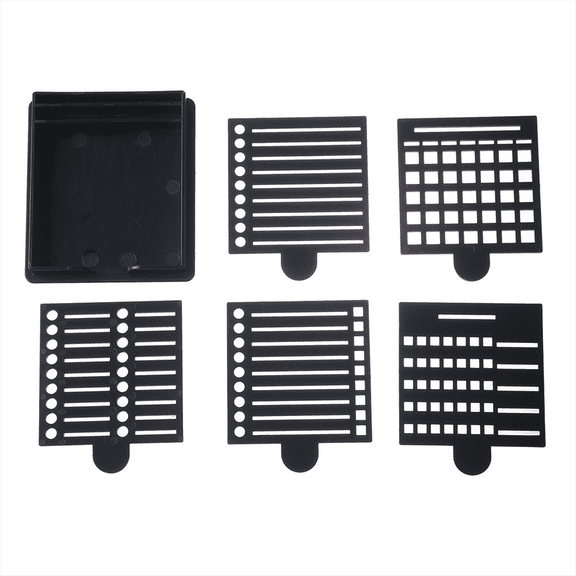 Sticky Note Stencil Template- Holder for Precision Planning Organization,Note Organizer Office School C