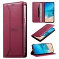 thumbnail image 1 of Étui Portefeuille de Blocage RFID pour Xiaomi 14T Pro, Étui à Rabat Magnétique en Cuir avec Support, Rouge, 1 of 7