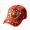 D, variant on GrmtClth Snowman Christmas Baseball Cap Printed Trucker Hat Cute Winter Holiday Costume Accessory Adjustable Red Dad Hat for Adults Festival Wear