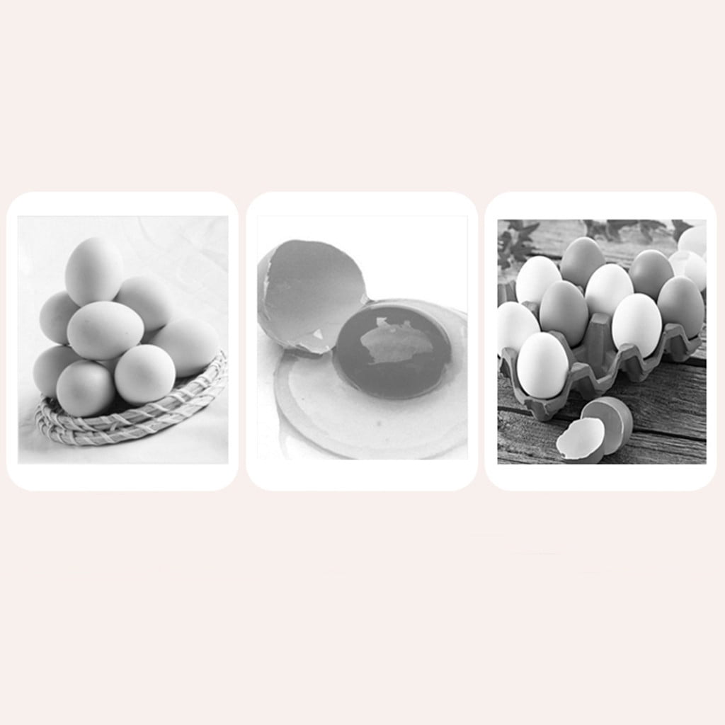 Huayishang Storage Box Egg Storage Box Drawer-Style Double-Layer 24-Grid Anti-Collision Stackable Kitchen Refrigerator Fresh-Keeping Box, Kitchen Essentials Clearance Sale White