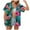 Hot Pink, variant on Gibobby Shirt for Women Short Sleeve Casual Button Up Shirts Summer Outfits Tropical Flamingo Shirts(Black,5XL)