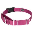 thumbnail image 5 of Country Brook Petz® Rose Durable Nylon Martingale with Deluxe Buckle - Made in the USA, Large, 5 of 7