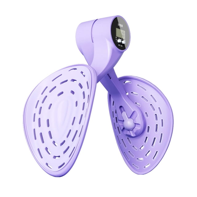 Ejercitador de muslo interno para hombres y mujeres, entrenamiento de fuerza, tóner de fortalecimiento muscular de cadera para glúteos, piernas, Violeta Sunnimix Entrenador de cadera