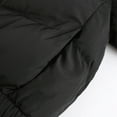 thumbnail image 5 of Honeeladyy Womens Warm Solid Hoodless Jacket Slim Winter Parkas Outwear Coats, 5 of 5