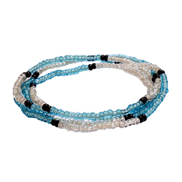Sonducket Cadena de cuentas para la cintura, adorno para vestido de niñas, ropa elegante, decoraciones para la cintura, verano, playa al aire libre, Type1 NO1