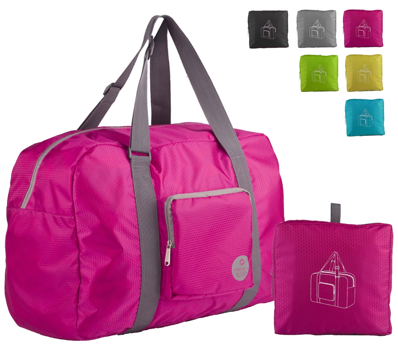 Wandf foldable travel duffel bag luggage sports gym water resistant nylon Clearance