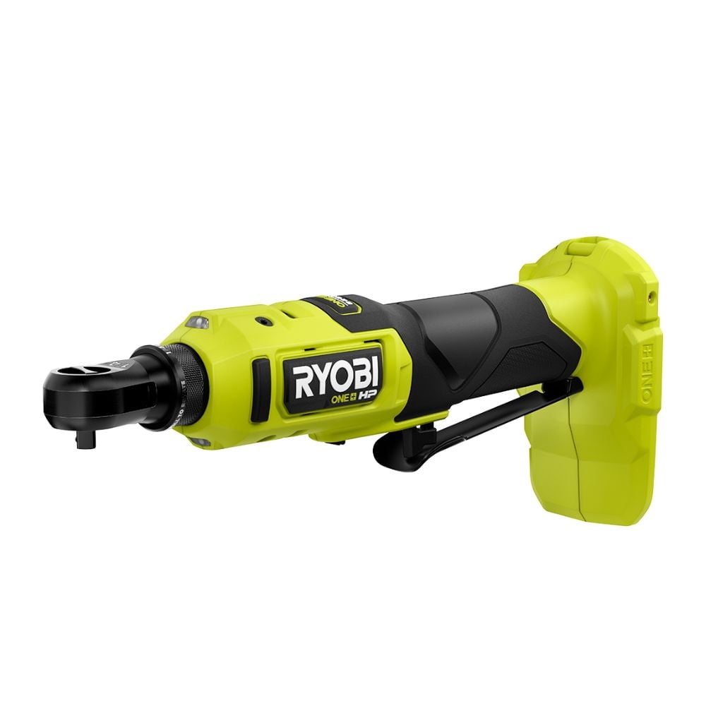 RYOBI ONE+ 18V HP Brushless Cordless 1/4 in. High Speed Ratchet Kit with Battery and Charger (Bulk Packaged) PSBRC02K1