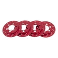 thumbnail image 3 of Vogacara Pinzas de freno de 4 piezas 1/10, modelo RC, bujes de rueda de vehículo sobre orugas, actualizaciones de montaje de estilo de coche, reemplazo Kits de construcción modelo rojo Vogacara FN001269-01, 3 of 6