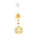 thumbnail image 3 of Luz de Halloween con 2 modos de iluminación, fácil instalación para decoración del hogar con succión Naranja, 3 of 9