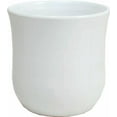 thumbnail image 1 of Cache-pot Orchidée Émaillé Blanc, 1 of 1