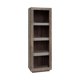 thumbnail image 1 of Librero Loira Roble Kessa Muebles 60 x 180 x 40 cm, 1 of 5