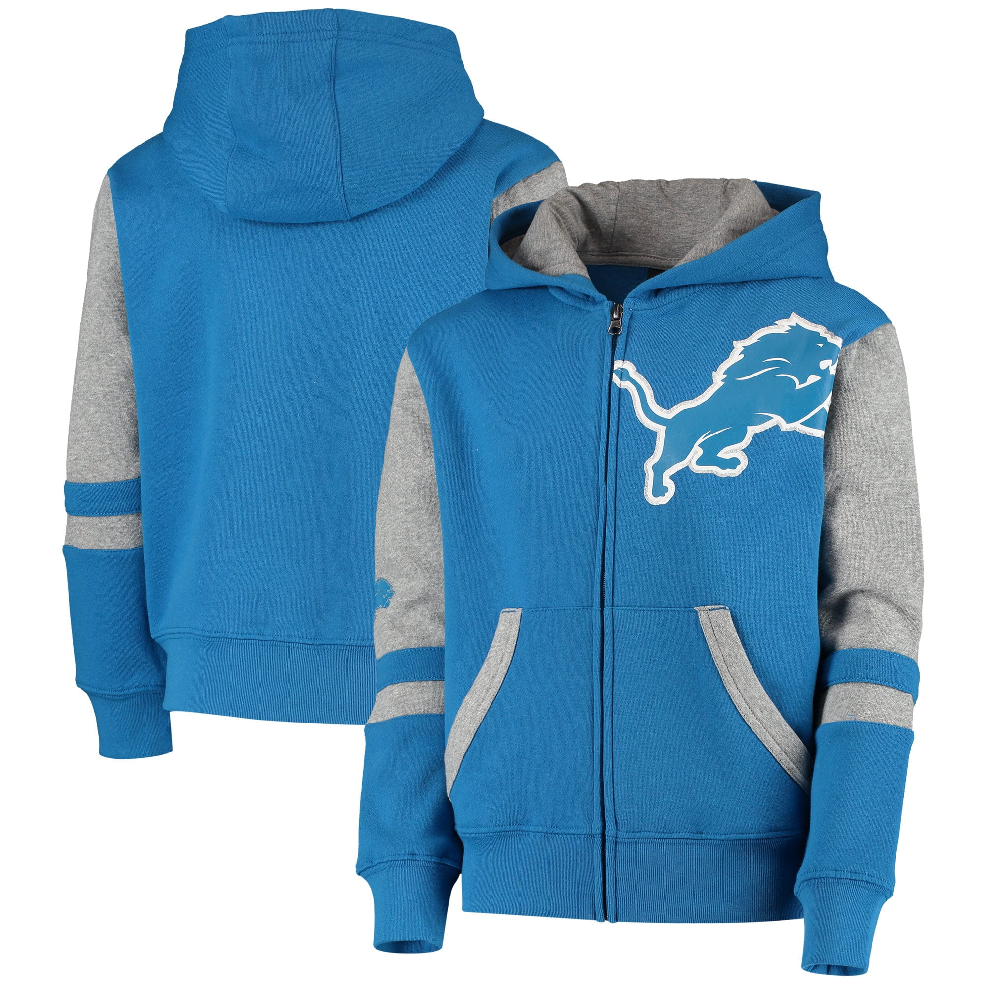 detroit lions zip up hoodie