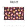 thumbnail image 4 of Placemats Set Of 4 / 6, Cute Chubby Owls Placemats For Dining Table Indoor/Outdoors Heat Resistant Washable Placemats 18" X 12", 4 of 8