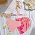 thumbnail image 6 of Gunia Swimsuit For Teen Girls 2 Piece Floral Print Bikini Swim Bathing For Kids Summer Beach Bathing Suit 9-10 Years, 6 of 6