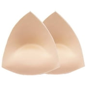 Braza Shapers - Triangle Foam Bra Insert Enhancement Pads - Size C/D