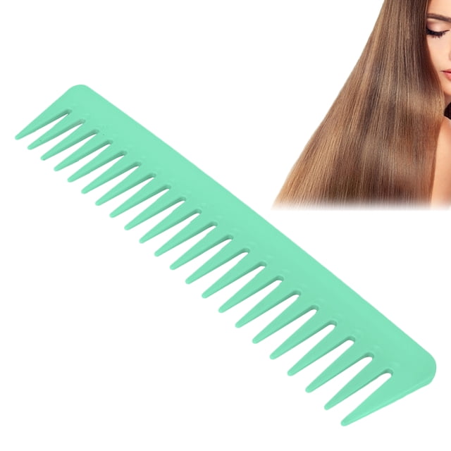 Hair Wide Teeth Comb Rounded Large Hair No Handle Detangling Comb for Curly Hair Wet Dry Hair