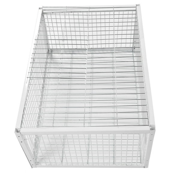 Bird Trap Cage, Single Way Entry Animal Folding Cage Trap for Racing Pigeons Doves Parrots Birds
