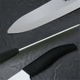 thumbnail image 4 of Ceramic Knife Set 6" Chef Knife and 3" Paring Knife Sharp Kitchen Knives Rust Proof Stain Resistant Vegetables Cutter Tool, 4 of 8