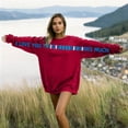 thumbnail image 2 of FUZHIQ I Love You This Much Couple Matching Pullover Sweatshirts Hug Fit Unisex Oversized Casual Crewneck Sweatshirt Cozy Hug-Worthy Tops for Couples, 2 of 7