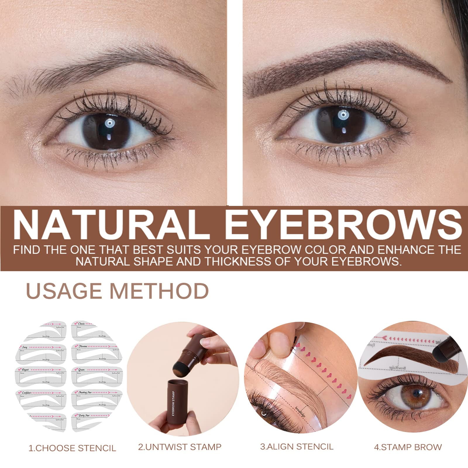 Postquam Eyesbrow Shaper – Augenbrauen-Formgeber In Marron Claro (hellbraun)