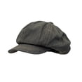thumbnail image 2 of Sharplace Newsboy Hat Gift Classic Cabbie Driving Hat for Traveling Outdoor Hiking Fishing Khaki Gray, 2 of 10