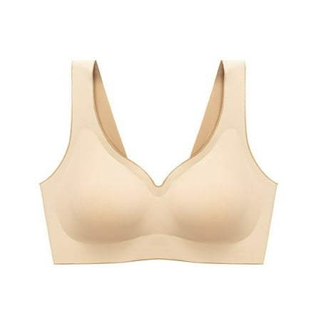 

No rimless latex underwear ice silk vest sleep sports bra