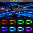 thumbnail image 2 of AUTOXBERT 5 en 1 Lámparas de Atmósfera de Control de Música de Aplicación de Luz LED Ambiental Interior RGB para Coche Universal, 2 of 11