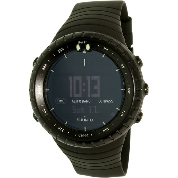 Suunto Men's Core All Black SS014279010 Resin Quartz Sport Watch