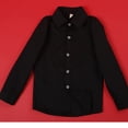 thumbnail image 3 of Conjunto de 3 piezas de chaleco y pantalón blanco para niños, traje para bautismo, boda, graduación, vestido elegante para bebés y adolescentes, disfraz de fiesta, 3 of 5
