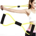 thumbnail image 2 of Bandes de Résistance, Extenseur de Poitrine, Exerciseur Musculaire pour Hommes et Femmes, Tendeur en Forme de 8, Bande Élastique pour Épaule et Bras, pour Exercice d'Expansion de Poitrine, Yoga, Pratique à Domicile, 2 of 6