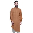 thumbnail image 2 of Atasi Printed Mandarin Collar Casual Kurta Ethnic Shirt Long Asymmertic Kurta, 2 of 6
