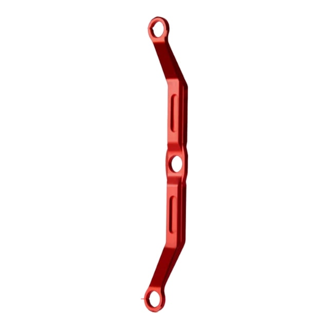 maskred 1/18 Steering Link Rod RC Upgrade Part Aluminum Alloy Stronger Steering Linkage Tie Rod For Trx4m RC Car Part Red