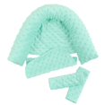 thumbnail image 3 of 2Pcs/Set Baby Safety Seat Headrest + Safety Belt Cover Set for Infants Mint Green, 3 of 5