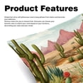thumbnail image 2 of Cactus Decorative Pillows Covers with Unique Patterns for Bed, Home Decor - Set of 2 Pillow Inserts - Available in 16x16, 18x18, 20x20 Inches for Various Occasions, 2 of 6
