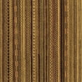 thumbnail image 1 of Ahgly Company Indoor Square Abstract Brown Modern Area Rugs, 3' Square, 1 of 4