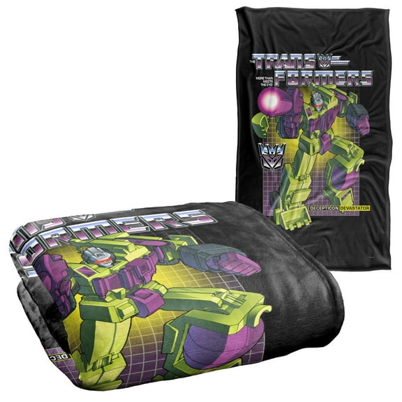 Transformers Devastator Silky Touch Super Soft Throw Blanket 36' x 58'