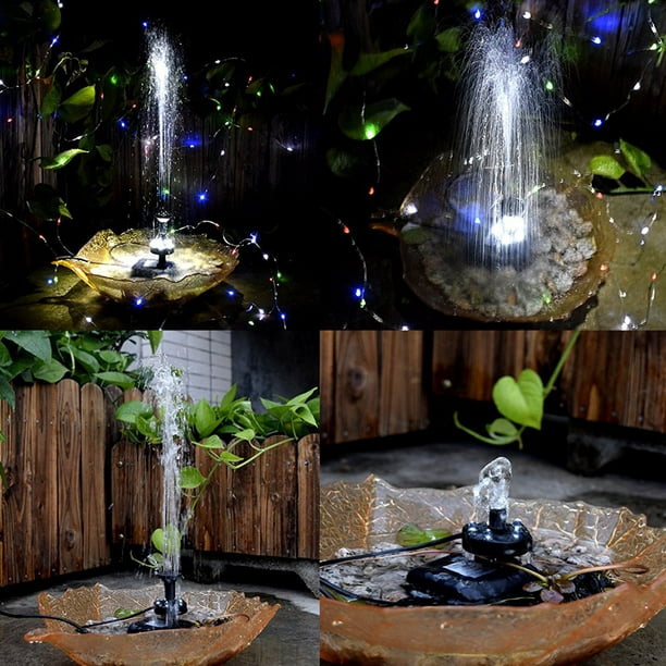Greensen Pompe de fontaine, fontaine flottante à énergie solaire
