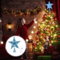 thumbnail image 4 of 1 pieza de pentagrama de Navidad árbol de Navidad estrella superior adorno de fiesta de Navidad, 4 of 4