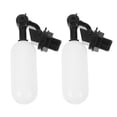 thumbnail image 1 of Phenofice 2Pcs Black Plastic Float Ball Valve For Overflow Prevention In Water Storage Systems, 1 of 8
