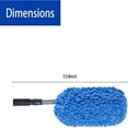 thumbnail image 2 of Car Duster Set  Car Duster Exterior Extendable Handle  Scratch Remover Large and Small Car Brushes Remove Dust Exterior Interior of Cars and Trucks  Microfiber Car Interior Brush, 2 of 7