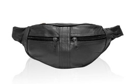 soft leather bum bag