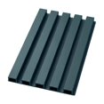 thumbnail image 1 of Panel Decorativo WPC 3D Tipo Lambrín Azul Oscuro 12 Piezas 1m x 16cm Pared Interior, 1 of 6