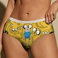 thumbnail image 2 of Adventure Time Womens Underwear Soft Breathable Brief Lace Panty Stretch Hipster Underpants Ladies Panties 5XL, 2 of 7