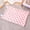 Pink#27, variant on 20x16" Checkerboard Pet Blanket with Fluff Balls, Double-Sided Milk Fleece & Lamb Wool Warm Mat for Cats and Dogs, Stylish Soft Pet Bed Cover for Sofa and Car, Machine Washable